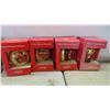 Image 3 : Coca Cola: New Old Stock 7 1/2'' Plates, 4 Christmas Ornaments, 