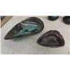 Image 2 : 9pcs Blue Mountain Style Pottery 