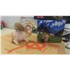 Image 2 : Fabric Mache Santa, Figurines, Serving Plates, New Old Stock Pretzel Maker