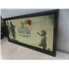 Image 4 : Banksy 3D Picture 21'' x 10'' 