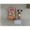 Image 1 : Disney Retro Collection Mini Mouse 6'' T , Flexible Wood Doll with