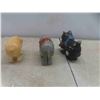 Image 2 : 3 Ramp Walkers, Vintage Figard Kitty, Elephant, Disney Pig 