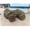Image 3 : 2 Picnic Coolers, Tasco Binoculars 10x50mm, Mixer, Discs