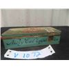 Image 4 : Players Navy Cut Cigarette Tin 2 1/2'' x 6'' x 3'' 