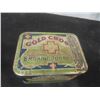 Image 2 : Gold Cross Tobacco Tin 3'' x 5'' x 4'' 