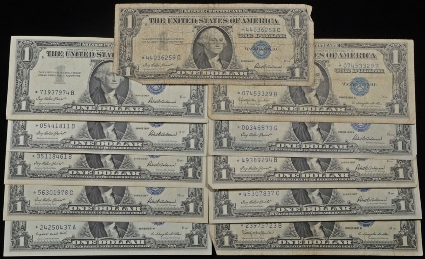 (11) 1 SILVER CERTIFICATES STAR NOTES