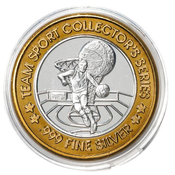 .999 Silver Station Casino St. Charles, Missouri $10 Limited Edition Gaming Token