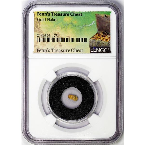Forrest Fenn's Treasure Chest Gold Flake NGC Authenticated