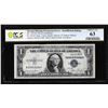 Image 1 : 1935D $1 Silver Certificate Note Missing Overprint & Inking Error PCGS Choice Unc 63