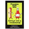 Image 1 : Todd Goldman "Practice Safe Sex, Always Use A Condiment" Print Poster on Paper