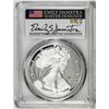 Image 1 : 2021-S Type 2 $1 American Silver Eagle Coin PCGS PR70DCAM Emily Damstra Signature FS