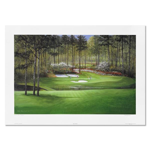 Peter Ellenshaw "Augusta - Twelfth Hole" Limited Edition Lithograph On Paper