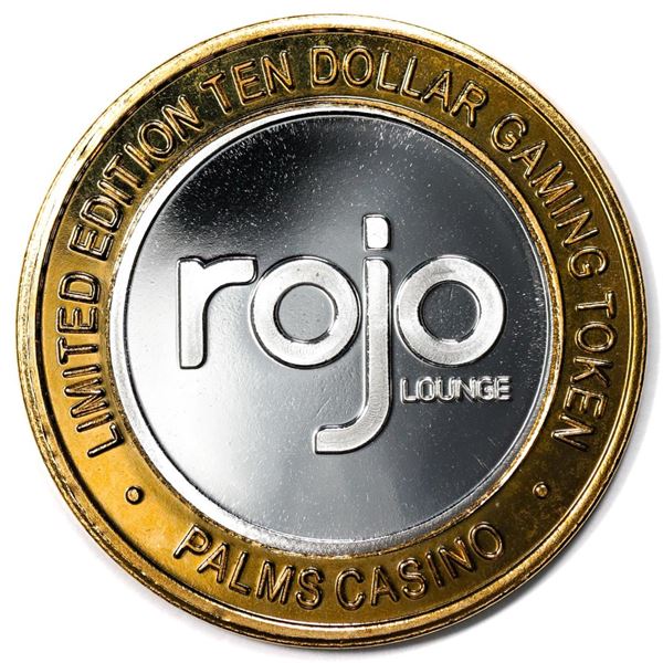 .999 Silver Palms Casino Las Vegas, NV $10 Casino Limited Edition Gaming Token