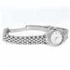 Image 9 : Rolex Ladies Stainless Steel White Index Datejust Wristwatch