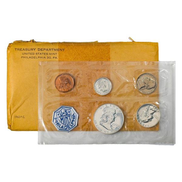 1962 (5) Coin Proof Set in Envelope