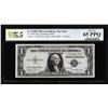 Image 1 : 1935H $1 Silver Certificate STAR Note Fr.16198* PCGS Gem Uncirculated 65PPQ