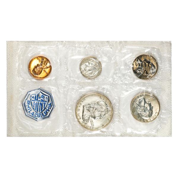1960 (5) Coin Proof Set in Cellophane