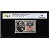 Image 1 : 1874 Fifth Issue Twenty-Five Cents Fractional Currency Note Fr.1308 PCGS Choice Unc 64