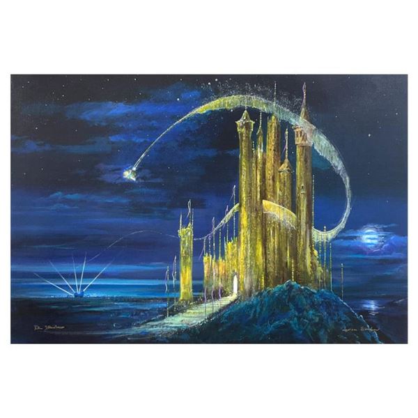Peter & Harrison Ellenshaw "Gold Castle" Limited Edition Giclee on Canvas