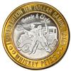 Image 2 : .999 Silver Whiskey Petes Casino Jean, Nevada $10 Limited Edition Gaming Token