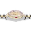 Image 6 : Rolex Ladies Two Tone Champagne Index Ruby and Diamond Date Wristwatch
