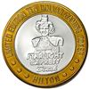 Image 2 : .999 Silver Hilton Las Vegas, Nevada $10 Casino Limited Edition Gaming Token