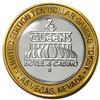 Image 4 : .999 Silver Four Queens Casino Hotel Las Vegas $10 Limited Edition Gaming Token