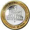 Image 3 : .999 Fine Silver Four Queens Casino Las Vegas $10 Limited Edition Gaming Token