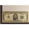 Image 1 : 1934-D US $5 SILVER CERTIFICATE BLUE SEAL