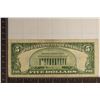 Image 2 : 1934-D US $5 SILVER CERTIFICATE BLUE SEAL