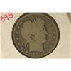 Image 1 : 1895 SILVER BARBER HALF DOLLAR