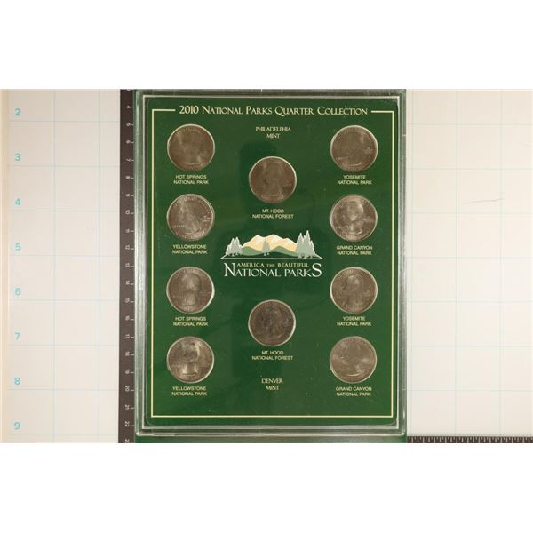 2010-P & D NATIONAL PARK QUARTER COLLECTION