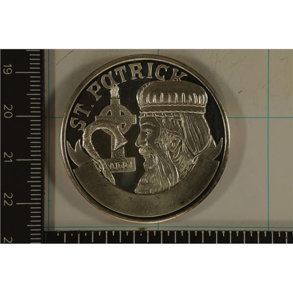 1 TROY OZ .999 FINE SILVER PF MARDI GRAS ST.