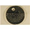 Image 2 : .8 OZ. PF STERLING SILVER AMERICA IN SPACE ROUND