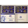 Image 1 : 2003 US PROOF SET (WITH BOX) AND WITH CERTIFICATE