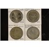 Image 1 : 4-$1 METAL CASINO GAMING TOKENS: 1994 OASIS RESORT