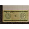 Image 1 : CUBA 1 PESO FEDERAL EXCHANGE CERTIFICATE