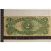 Image 2 : 1917 US $2 LEGAL TENDER RED SEAL HORSE BLANKET