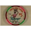 Image 1 : $5 CASINO GAMING TOKEN FLAMINGO HILTON RENO