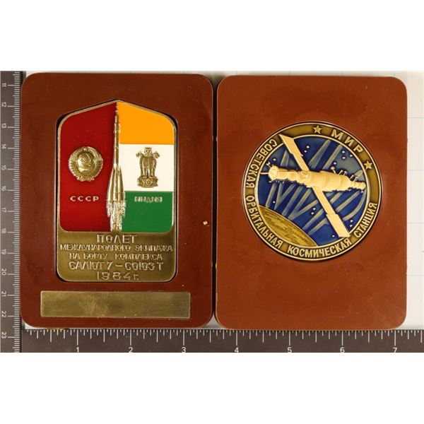 2-COLORIZED SOVIET MEDALS: 1984 INTERNATIONAL