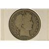 Image 1 : 1906-D SILVER BARBER HALF DOLLAR