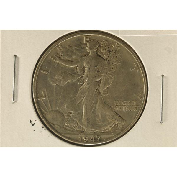 1947 SILVER WALKING LIBERTY HALF DOLLAR