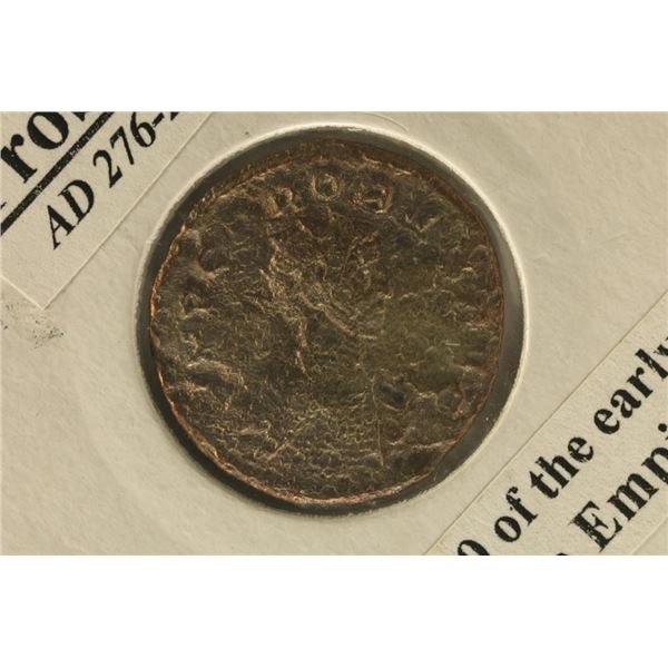 276-282 A.D. PROBUS ANCIENT COIN. ROMAN DIETY