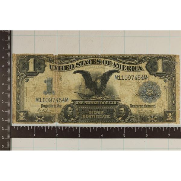 1899 US $1 BLACK EAGLE SILVER CERTIFICATE