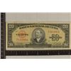 Image 1 : 1949 CUBA 20 PESO BILL