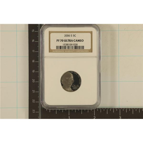 2006-S JEFFERSON NICKEL NGC PF70 ULTRA CAMEO