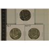 Image 1 : 1966, 67 & 1968-D JFK 40% SILVER UNC HALF DOLLARS