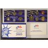 Image 1 : 2005 US PROOF SET (WITH BOX) AND WITH CERTIFICATE