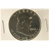 Image 1 : 1962 SILVER FRANKLIN HALF DOLLAR PROOF SMALL SPOT