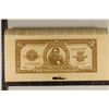Image 1 : WOOD ENGRAVED FOLDING LARGE SIZE CURRENCY